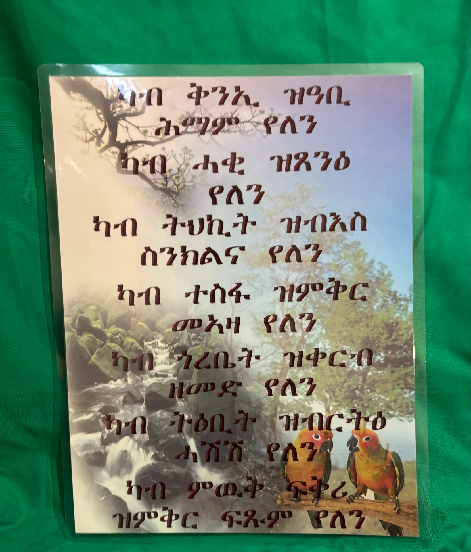 ናይ ትግርኛ መጽሓፍ ቅዱስ ጥቅሲ ፖስተራት - ናይ ትግርኛ መጽሓፍ ቅዱስ ጥቅሲ ፖስተራት - View 13 of 16