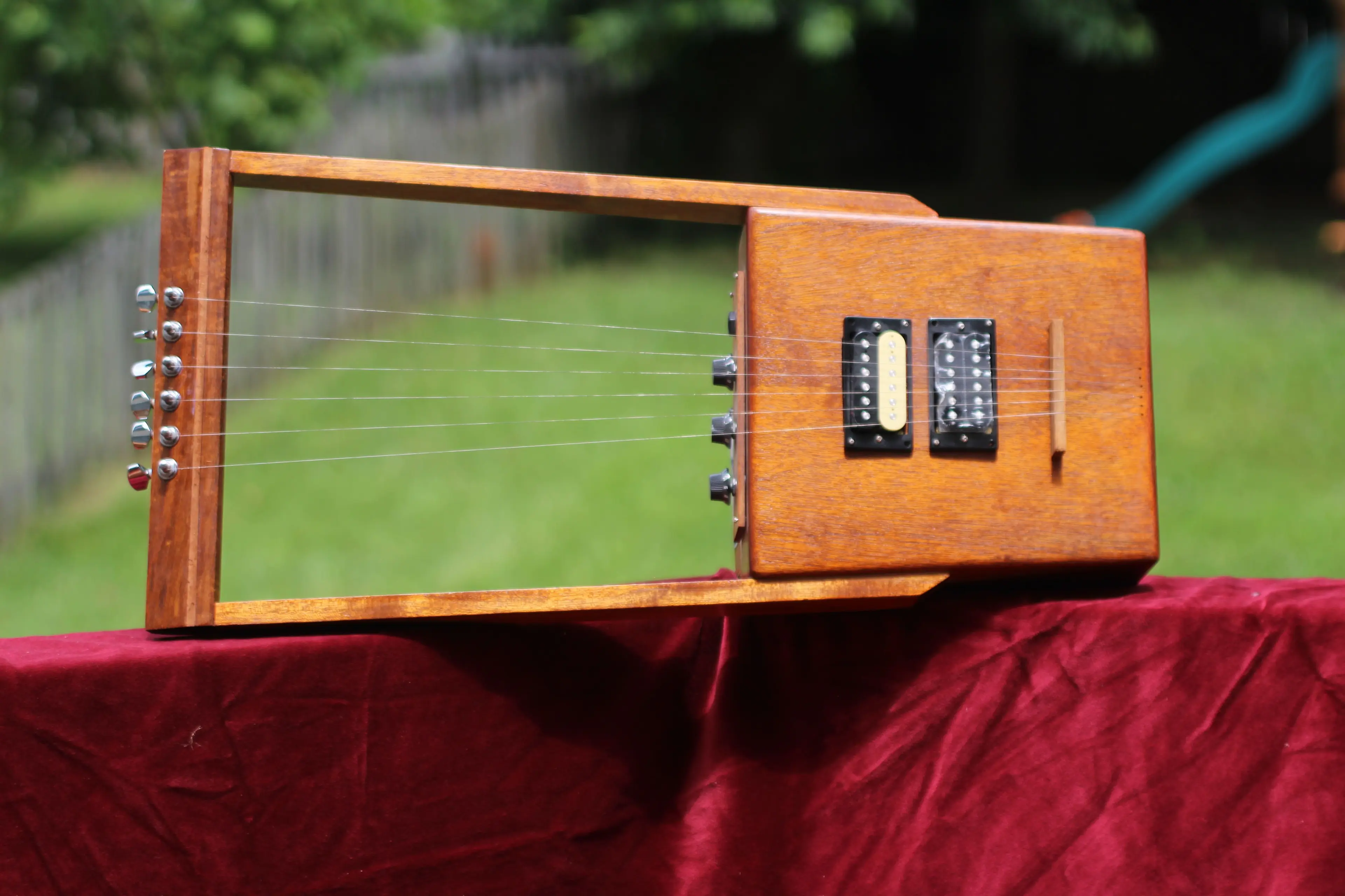 Handc made electric Krar(guitar)